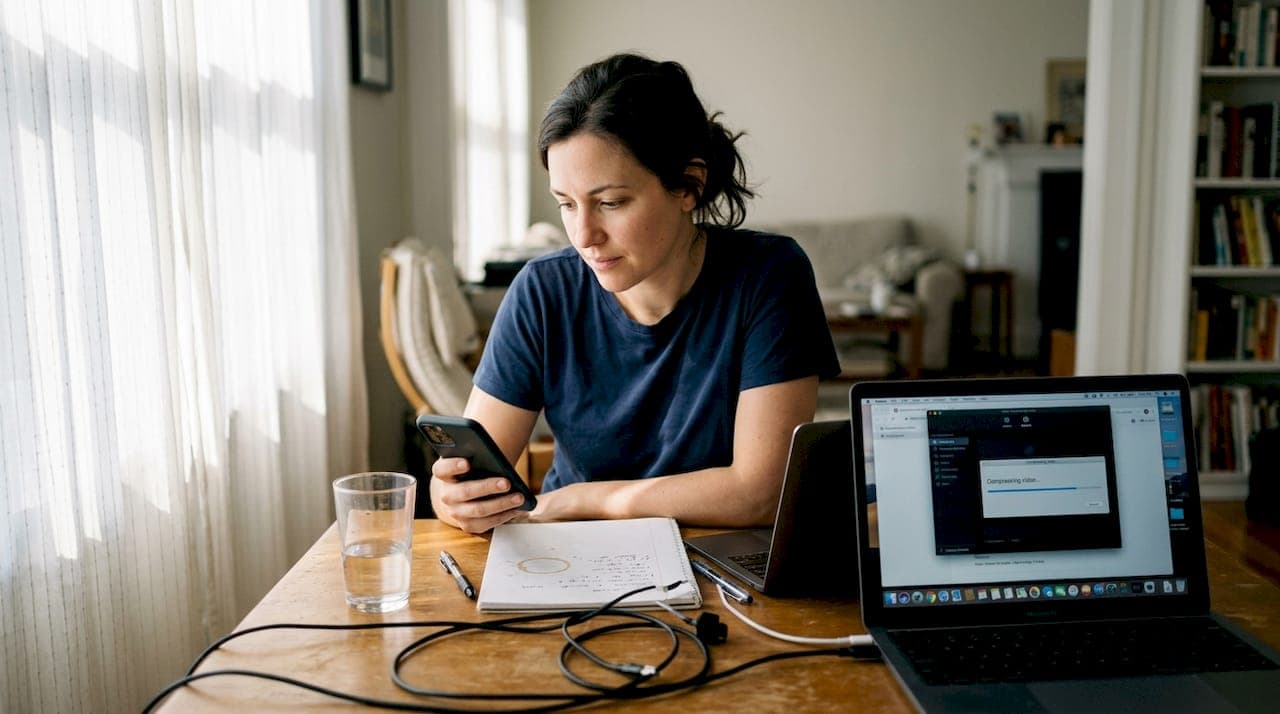 Mobile video compression explained: save 50%+ storage space