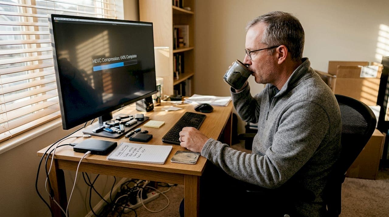 Beginner's HEVC compression guide: optimize for storage